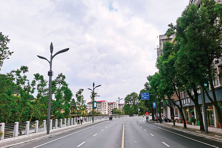 新县黄河路5G智慧路灯项目