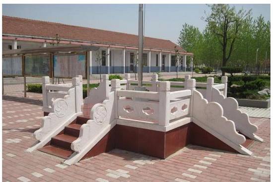 镇平县喜增石雕有限公司-旗台座