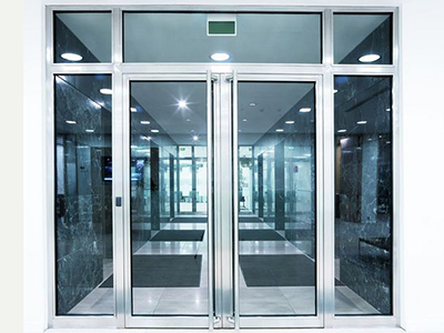 玻璃感应门